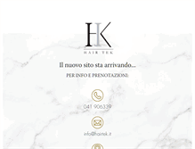 Tablet Screenshot of hairtek.it
